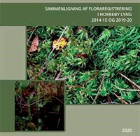 Sammenligning af floraregistrering i Horreby Lyng 2015-15 og 2019-20